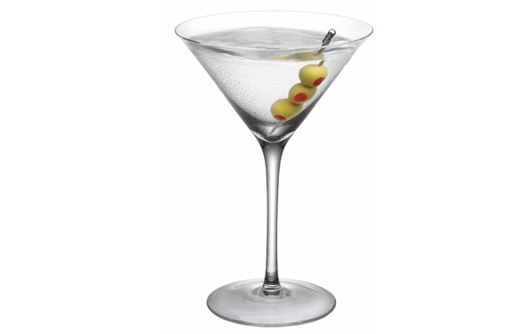 Vodka (Or any spirit Martini )